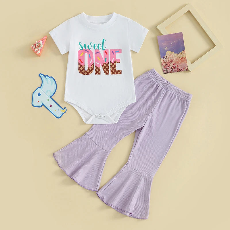 Toddler Girls 2-Piece Birthday Outfit