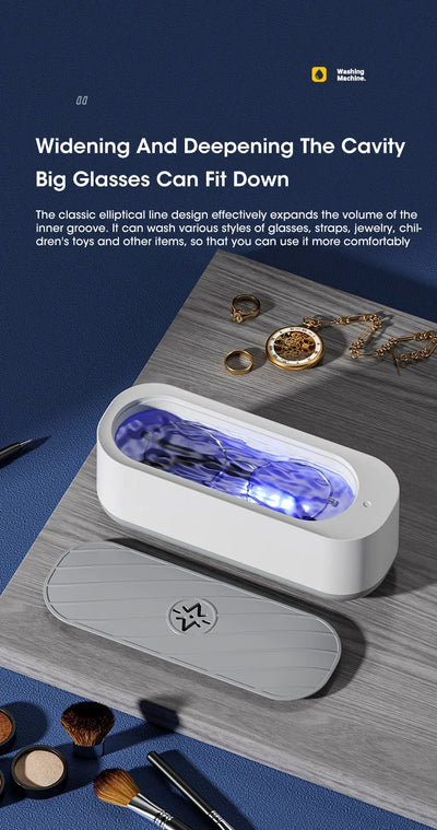 Ultrasonic Cleaner - Glasses, Jewelry, etc