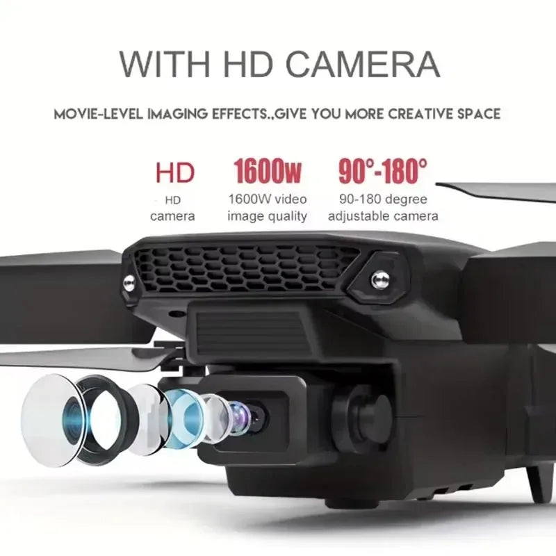 RC Drone E88Pro with 4K Wide Angle Dual HD Camera