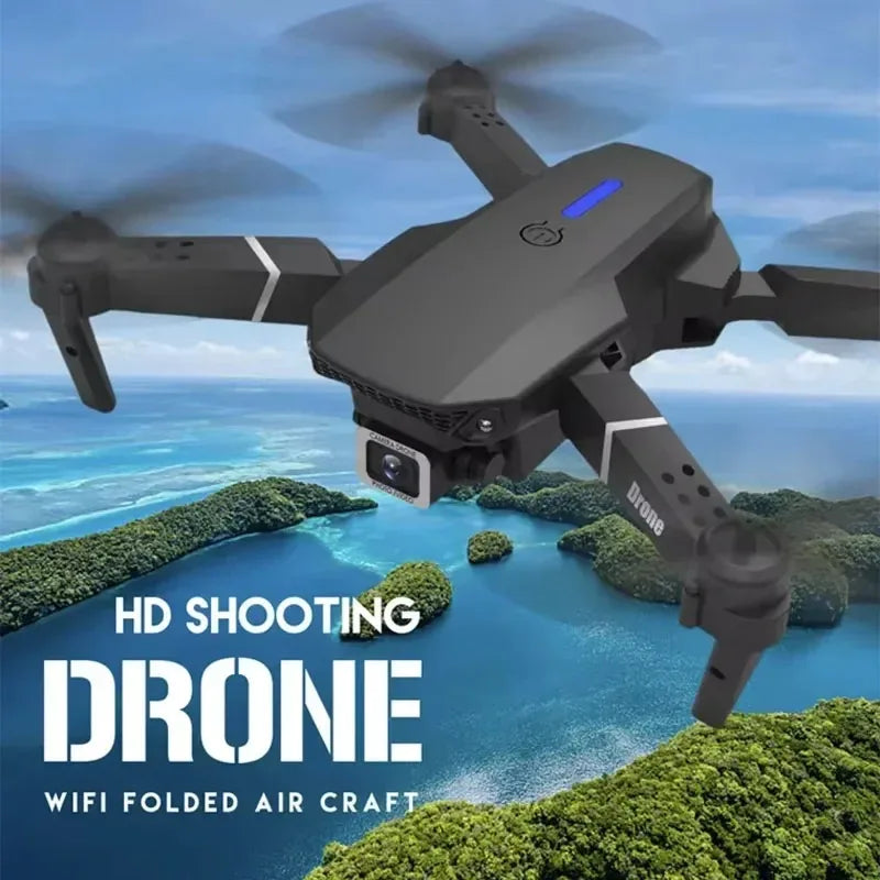 RC Drone E88Pro with 4K Wide Angle Dual HD Camera