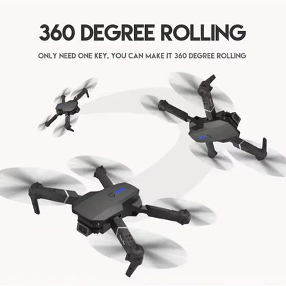 RC Drone E88Pro with 4K Wide Angle Dual HD Camera