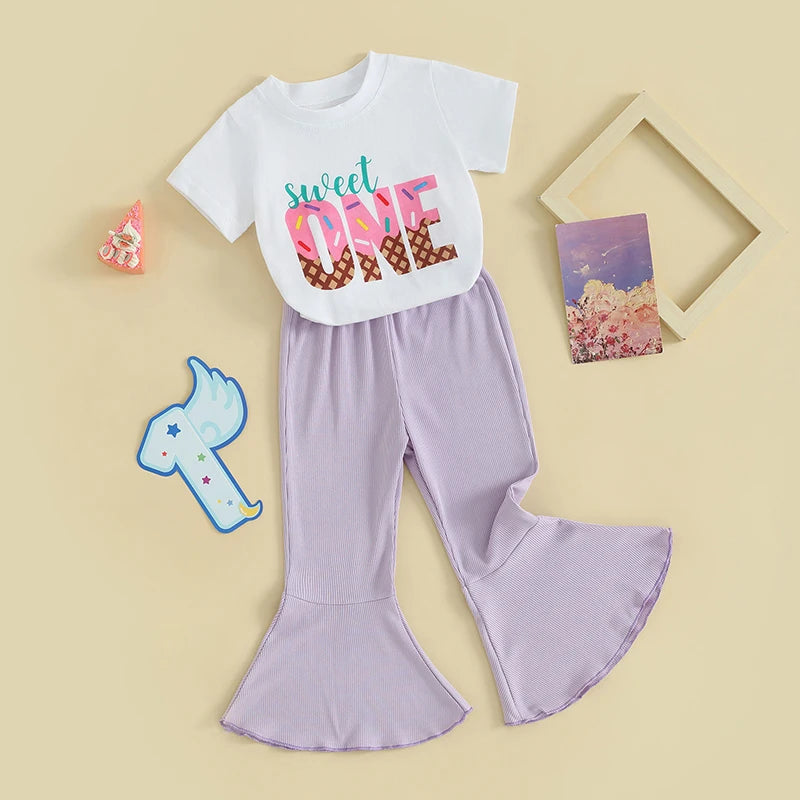 Toddler Girls 2-Piece Birthday Outfit