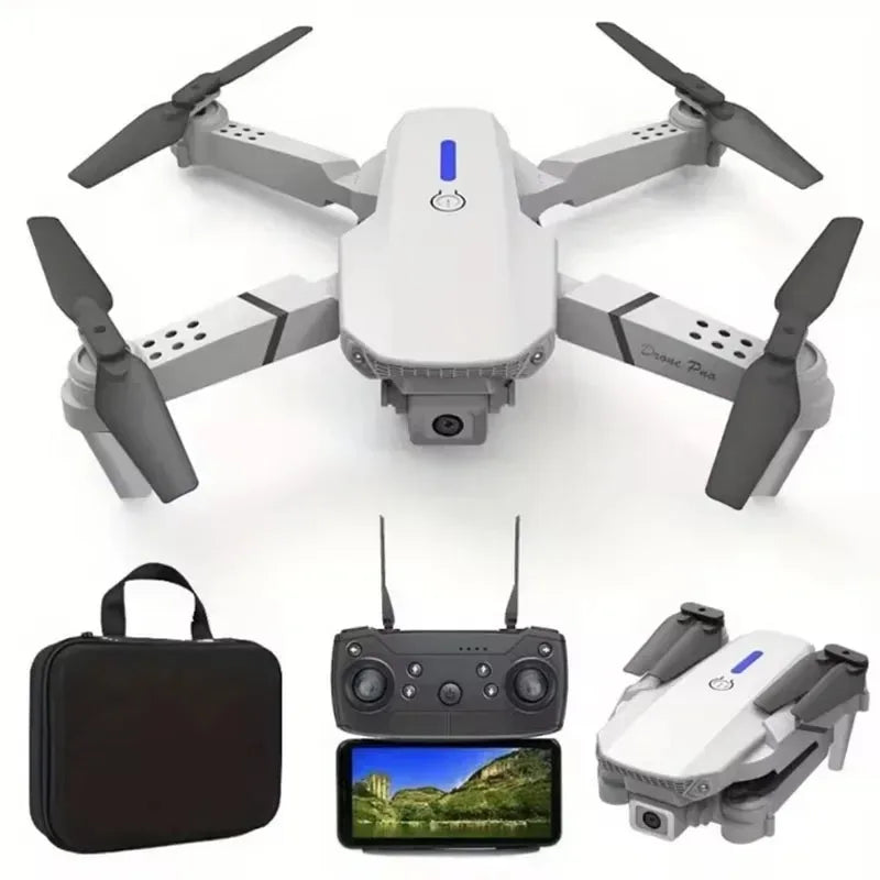 RC Drone E88Pro with 4K Wide Angle Dual HD Camera