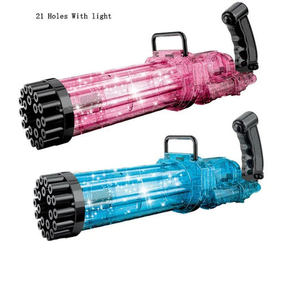 Children's Large Gatling Bubble Gun