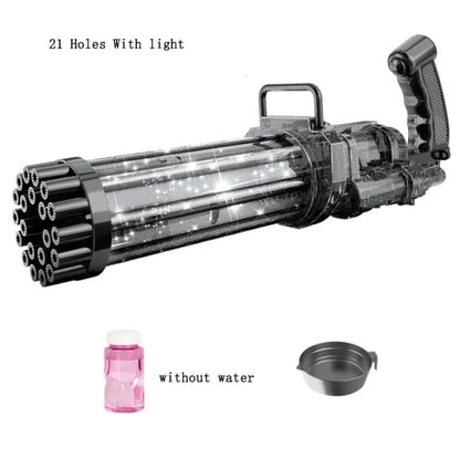 Children's Large Gatling Bubble Gun