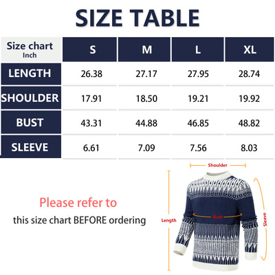 Men's Knitted Ugly Sweater