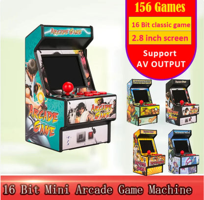 Mini Arcade 156 Retro Handheld Game Console – 16-Bit Nostalgia for Kids