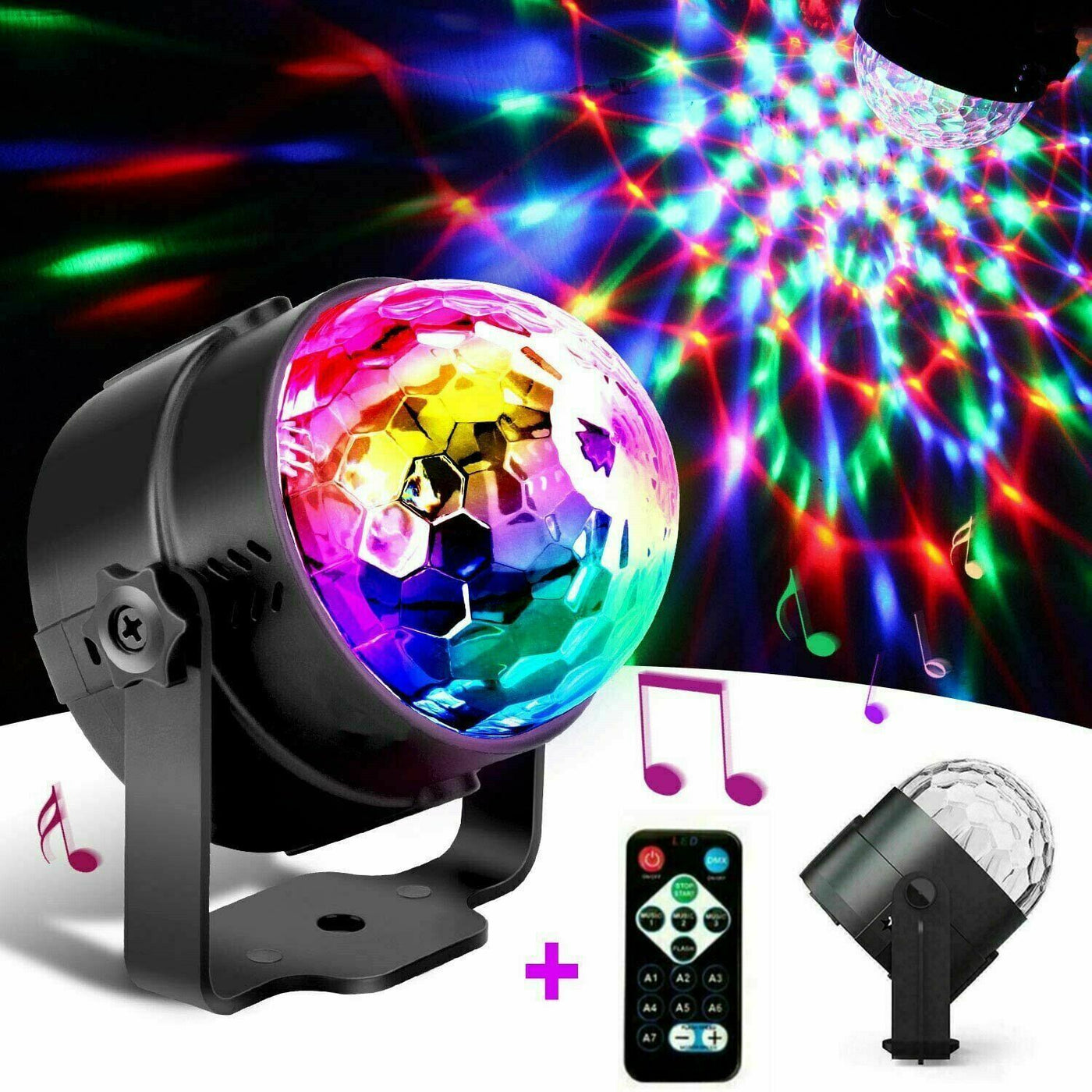 LED Disco Strobe Party Light