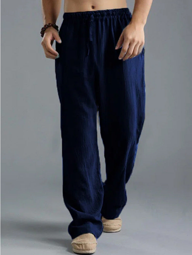 Men's Loose Linen Sweatpants