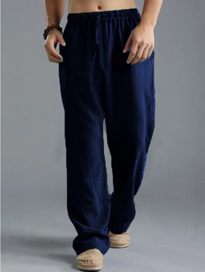 Men's Loose Linen Sweatpants