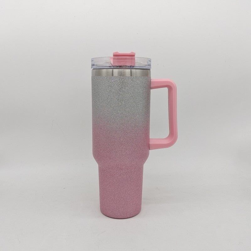 Large Dual-Layer Stainless Steel Cup