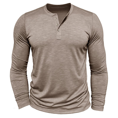 Men's Long Sleeve Collard Shirt