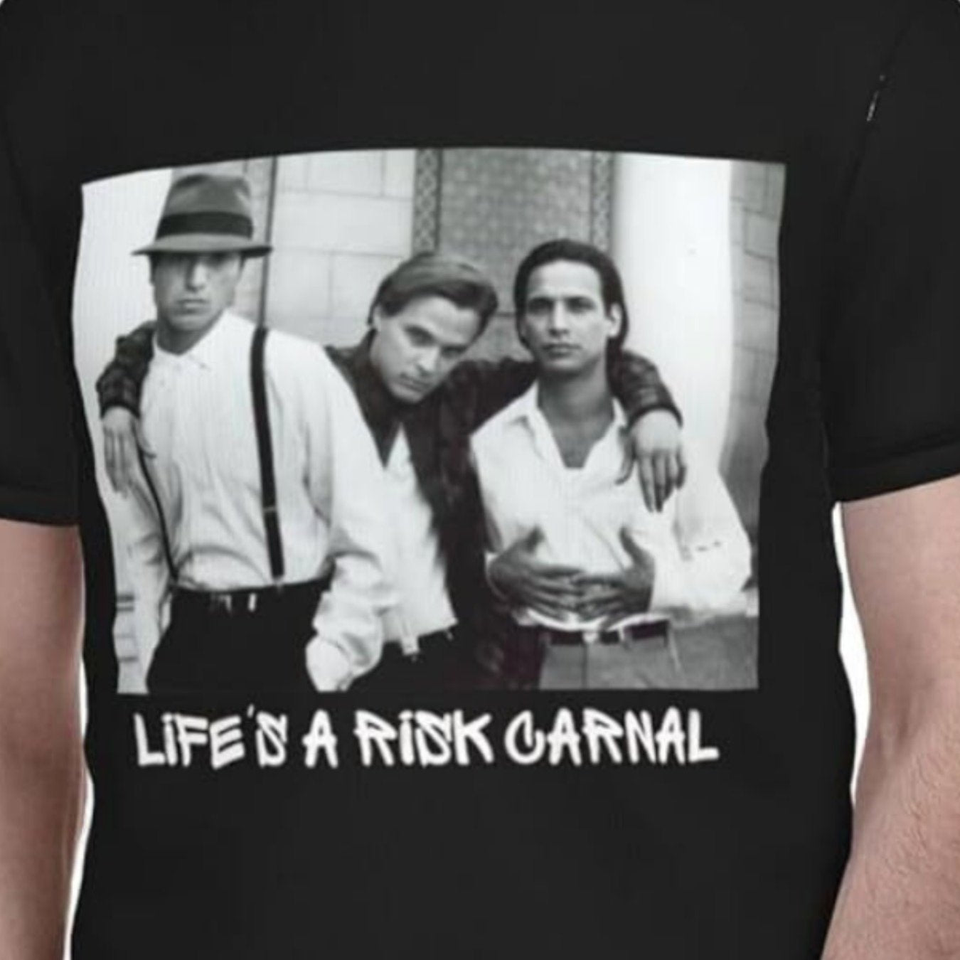 Men's Life's A Risk Dry Fit Shirt