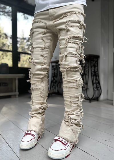 Men's Stacked Patch Jeans