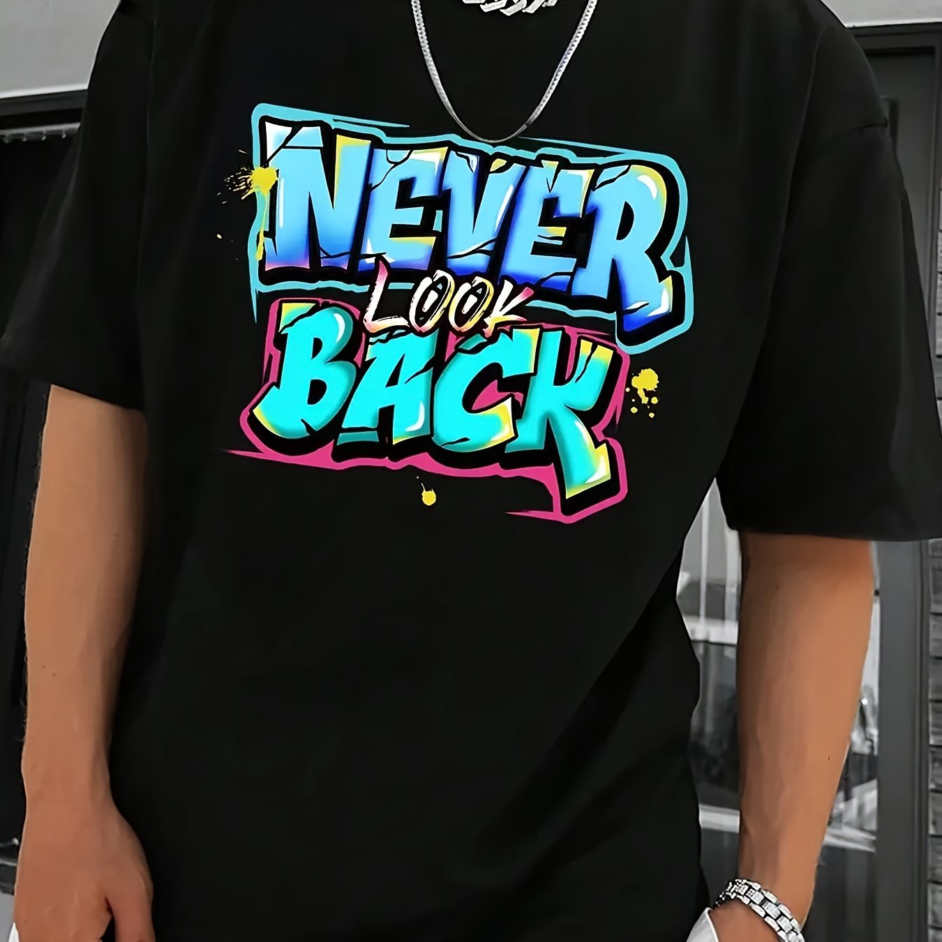 Men's Never Look Back Dry Fit Shirt