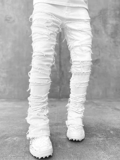 Men's Stacked Patch Jeans