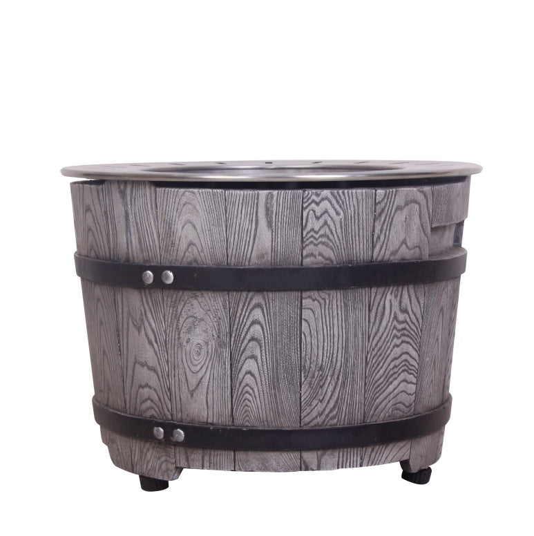 Wood Frame Fire Pit