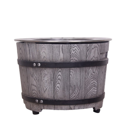 Wood Frame Fire Pit