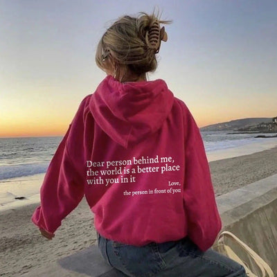 Women's "Dear Person" Comfy Hoodie