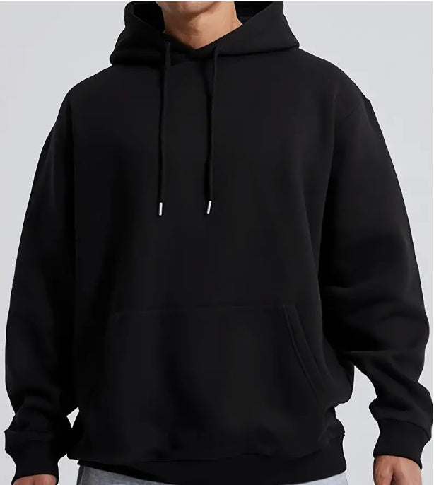 Men's Blank Colored Hoodie