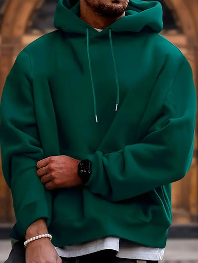 Men's Blank Colored Hoodie