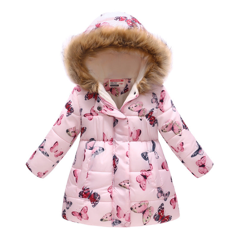 Girl's Winter Fur Jackets