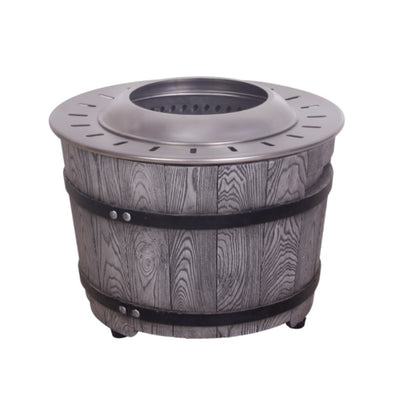 Wood Frame Fire Pit