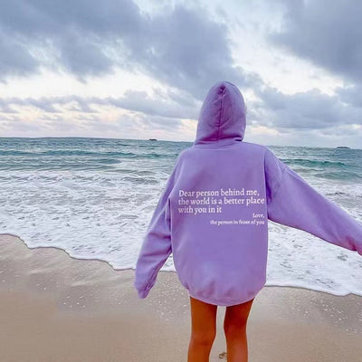 Women's "Dear Person" Comfy Hoodie