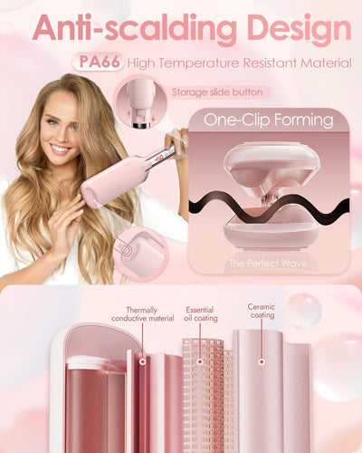 Anti Scald Hair Crimper