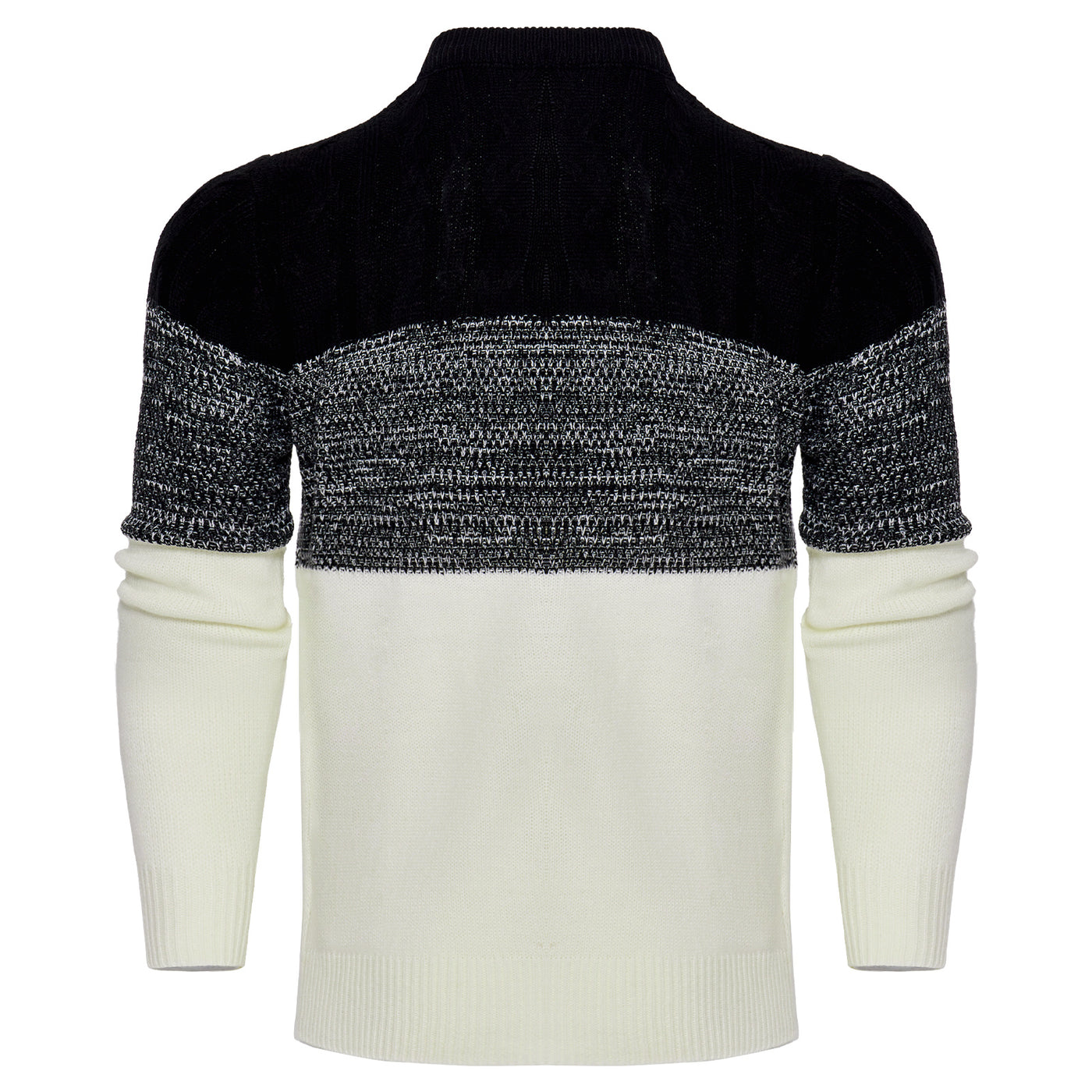 Men's Casual Long Sleeve Knit Sweatshirt