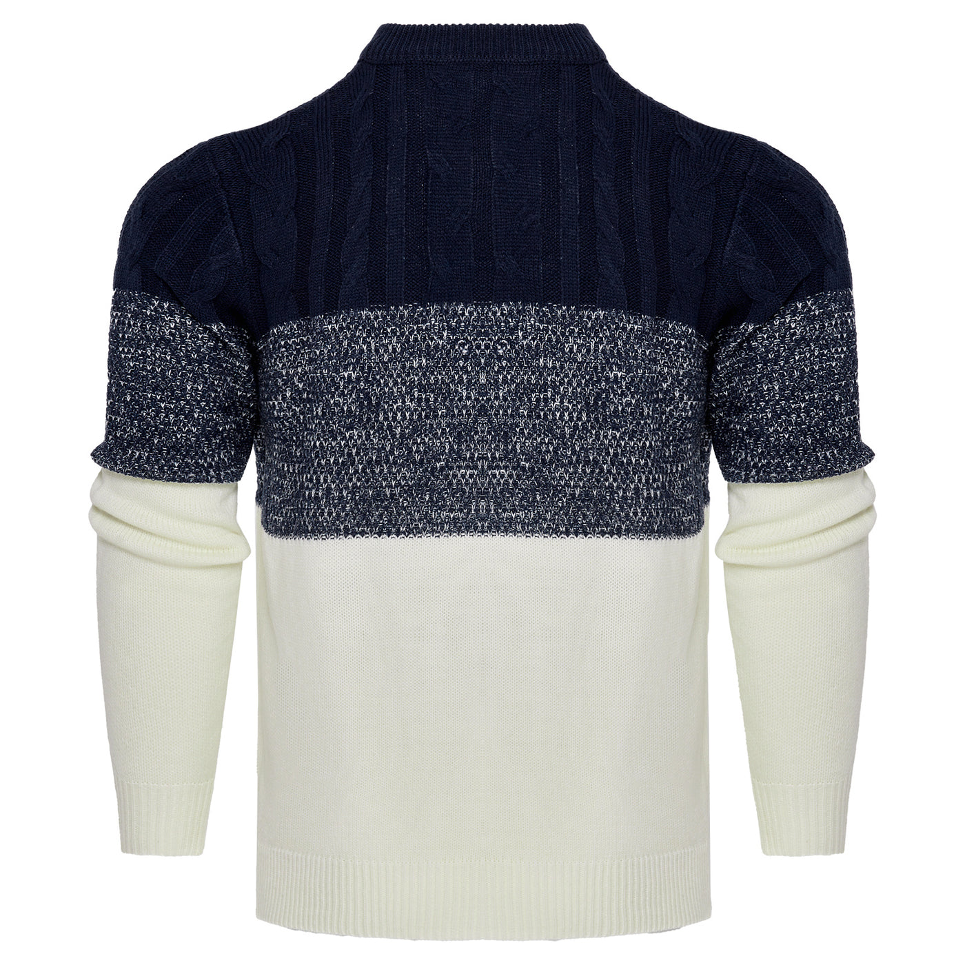 Men's Casual Long Sleeve Knit Sweatshirt