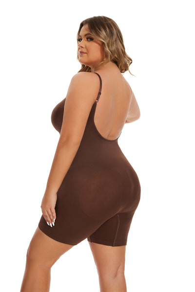 Women's One Piece Spaghetti Strap Short Legging Jumpsuit with Plus Size