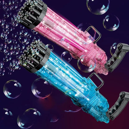 Children's Large Gatling Bubble Gun