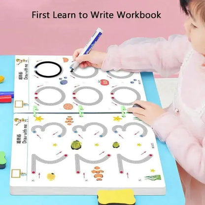 Montessori Kids Educational Drawing Book