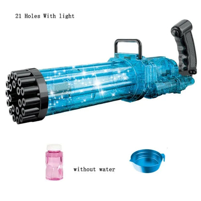 Children's Large Gatling Bubble Gun