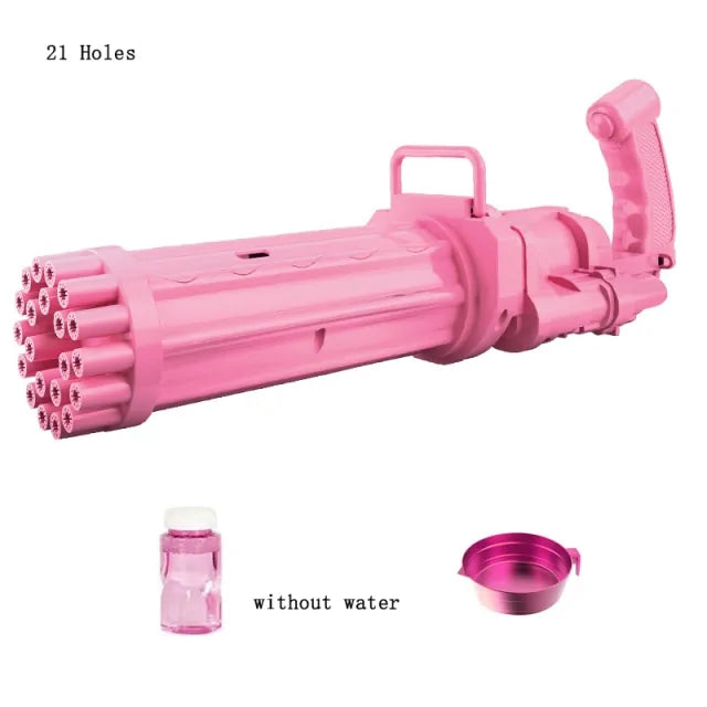 Children's Large Gatling Bubble Gun