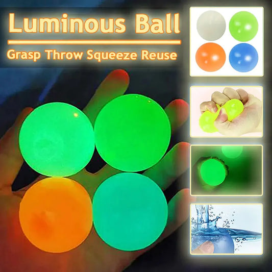 Children's Glow in the Dark Sticky Ball