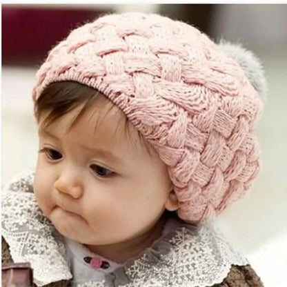 Baby Crochet Beret Hats