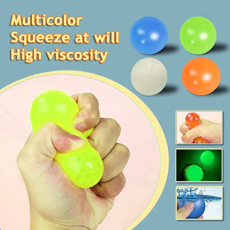 Children's Glow in the Dark Sticky Ball