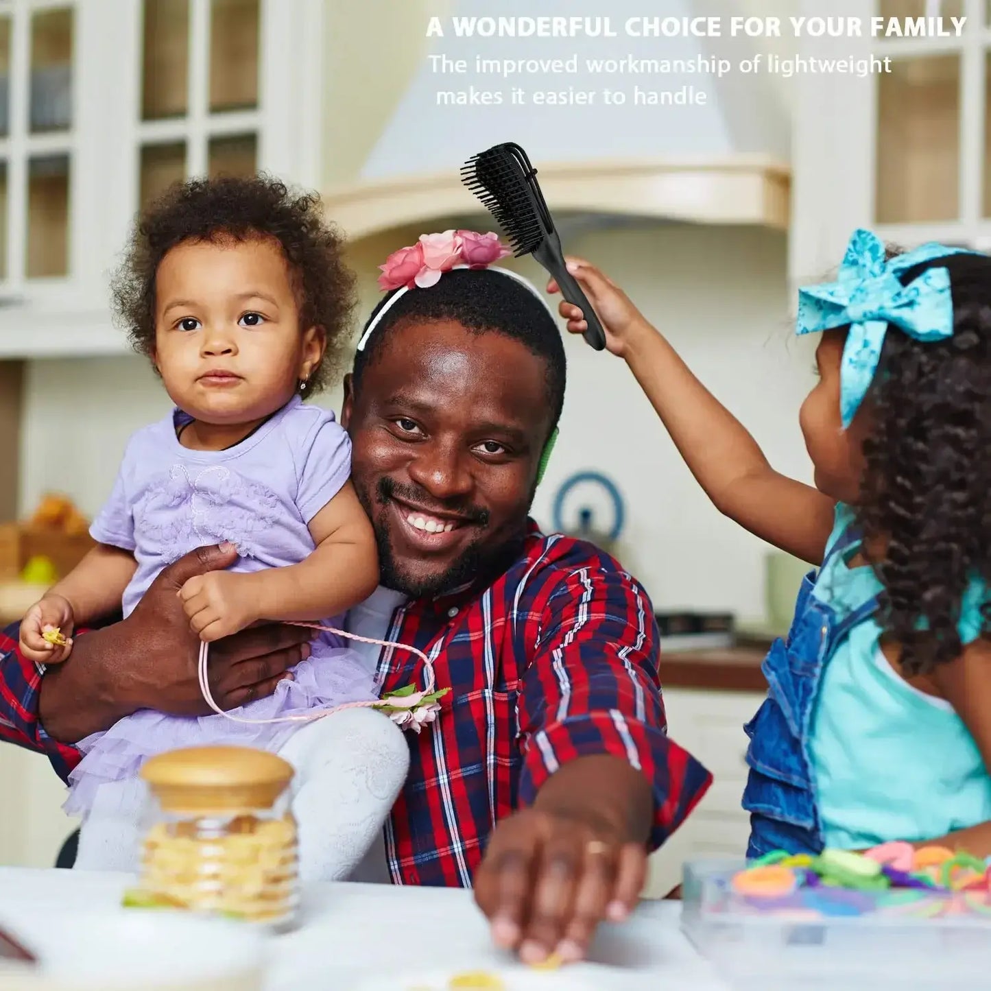 Gentle Detangling Brush For Kids' Hair