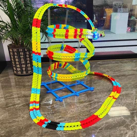 Children's Climbing Rail Car Set